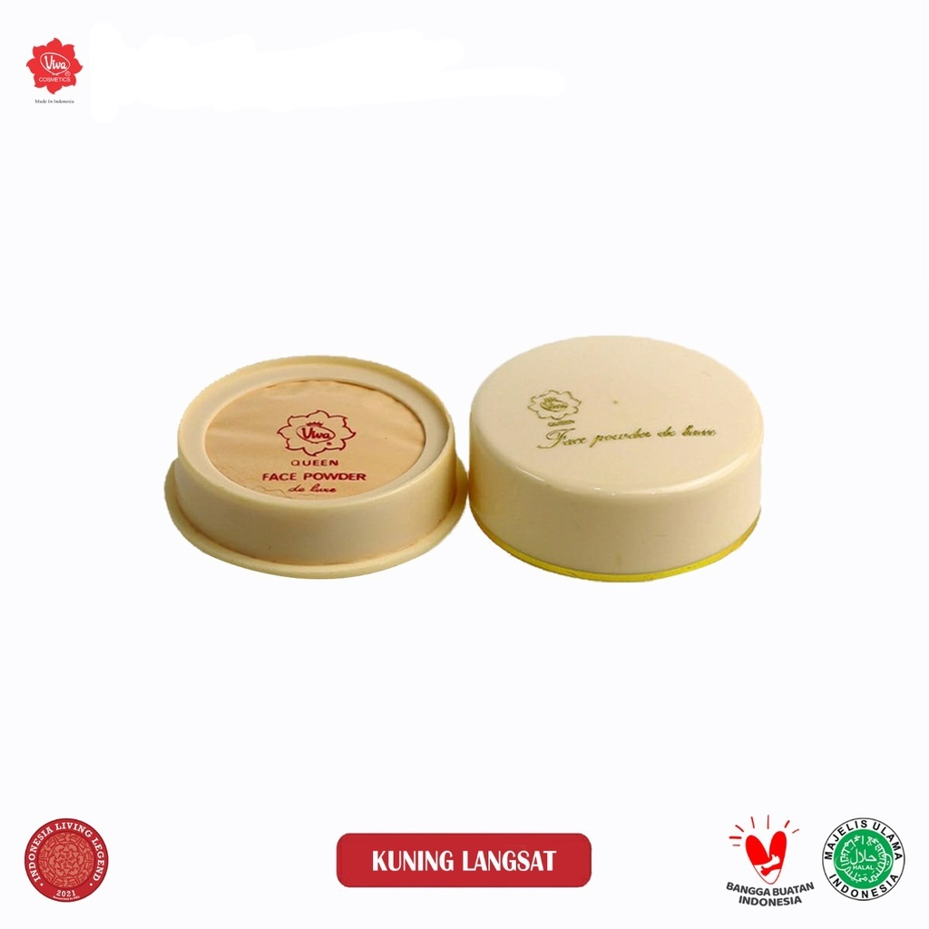 ★ BB ★  Viva Queen Face Powder de Luxe (Viva Bedak Doos Queen Baru)