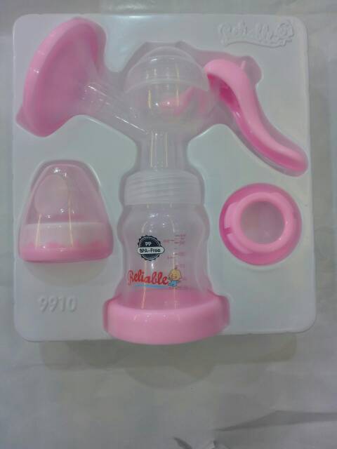 Reliable manual breast pump