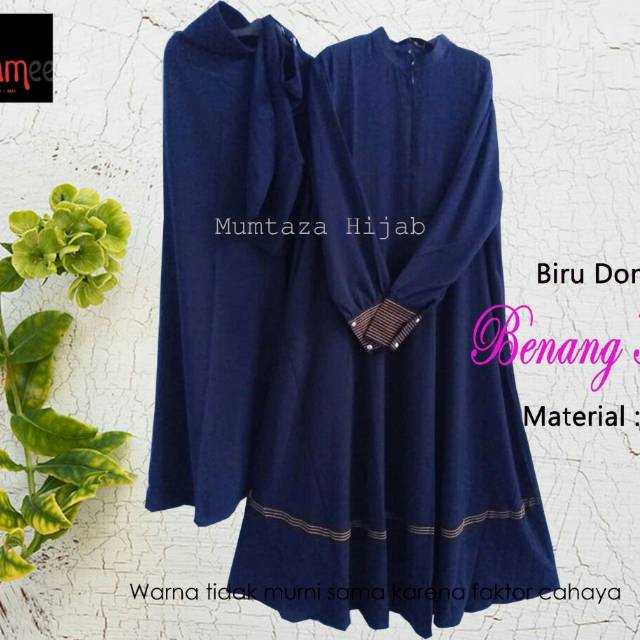 Mumtaza hijab, Gamis syar'i Benang timbul