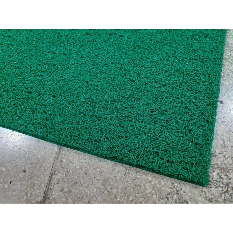 Keset Mie Bihun PVC 40x60 Green, Karpet Anti Slip, S Mat, Kamar Mandi-4