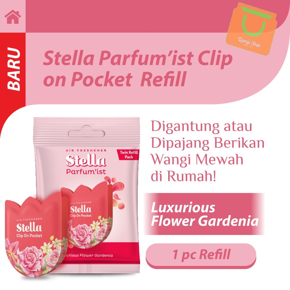 STELLA PARFUM'IST CLIP ON POCKET - PENGHARUM RUANGAN