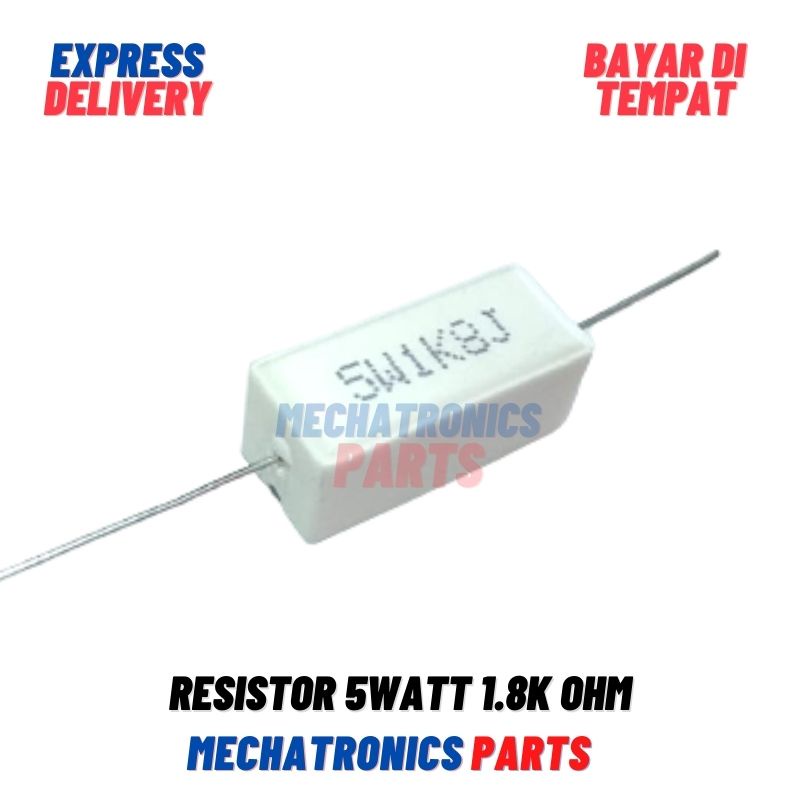 [PAS-9332] RESISTOR 5WATT 1.8K