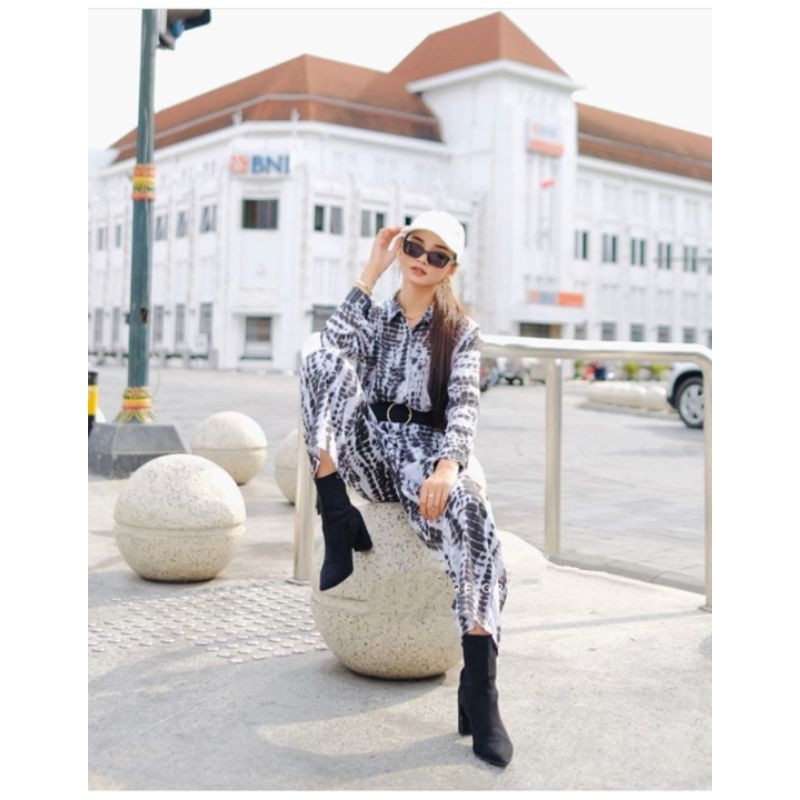 TIEDIE TUTUL SETELAN RAYON SANSA HIMEKA ONE SET