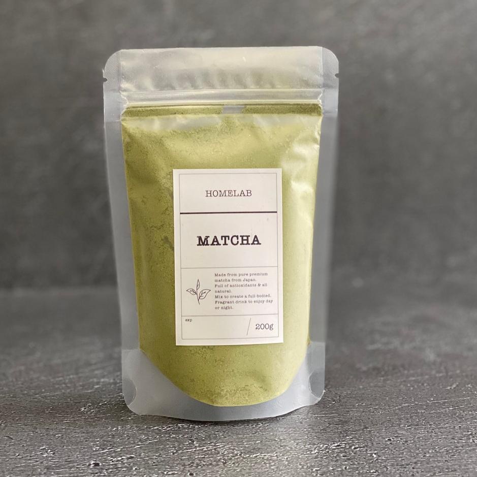 

TERBARU 12.12 Homelab Bubuk Minuman Matcha Premium / Greentea Matcha Powder - 200 Gr murah