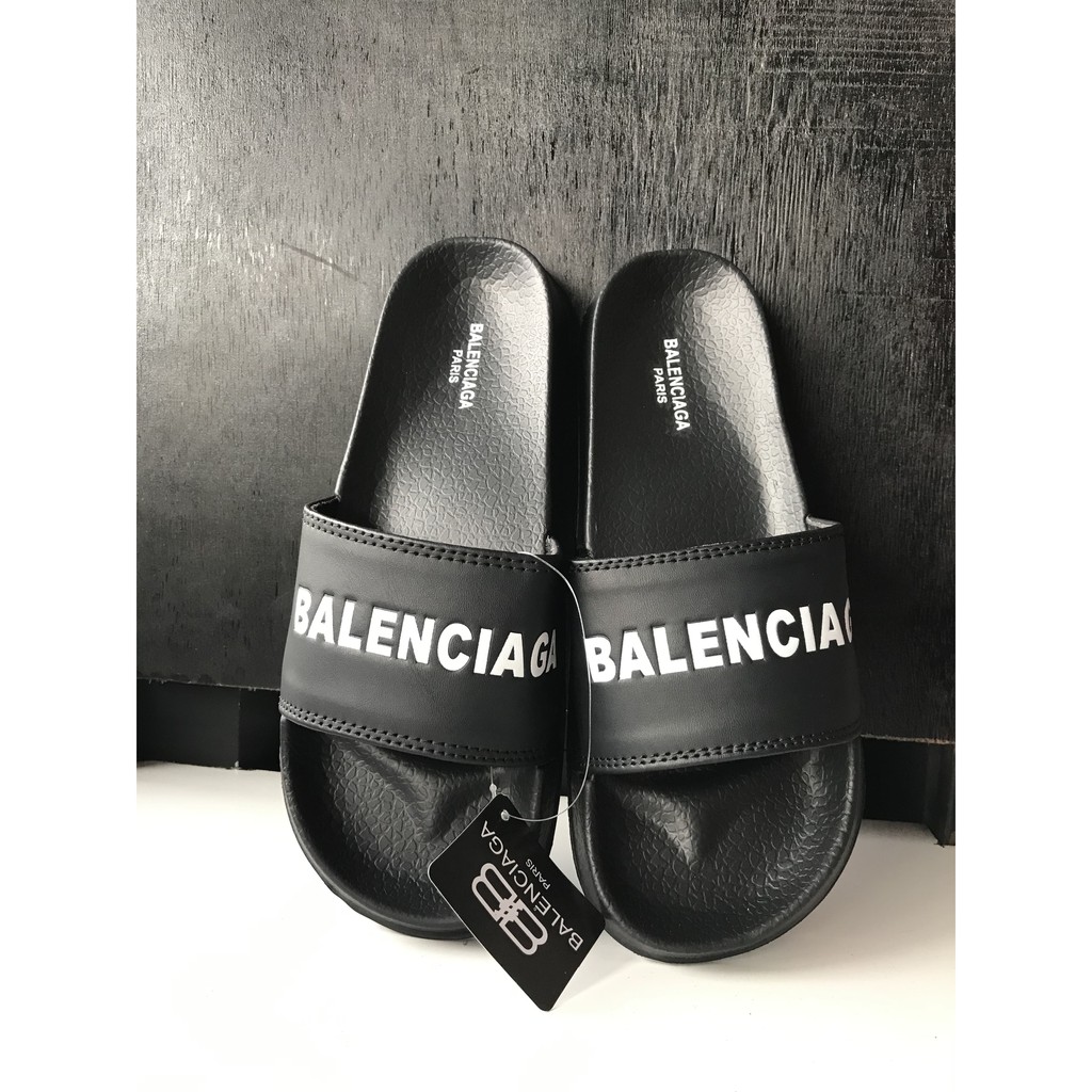 Sandal Slide Benassi Balenciaga Pria Wanita