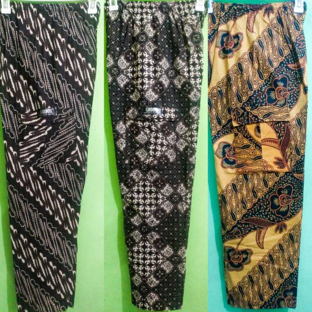 Celana boim dewasa Pekalongan all size (M, L & XL) PC 97cm, LP 51cm - 108cm (karet)