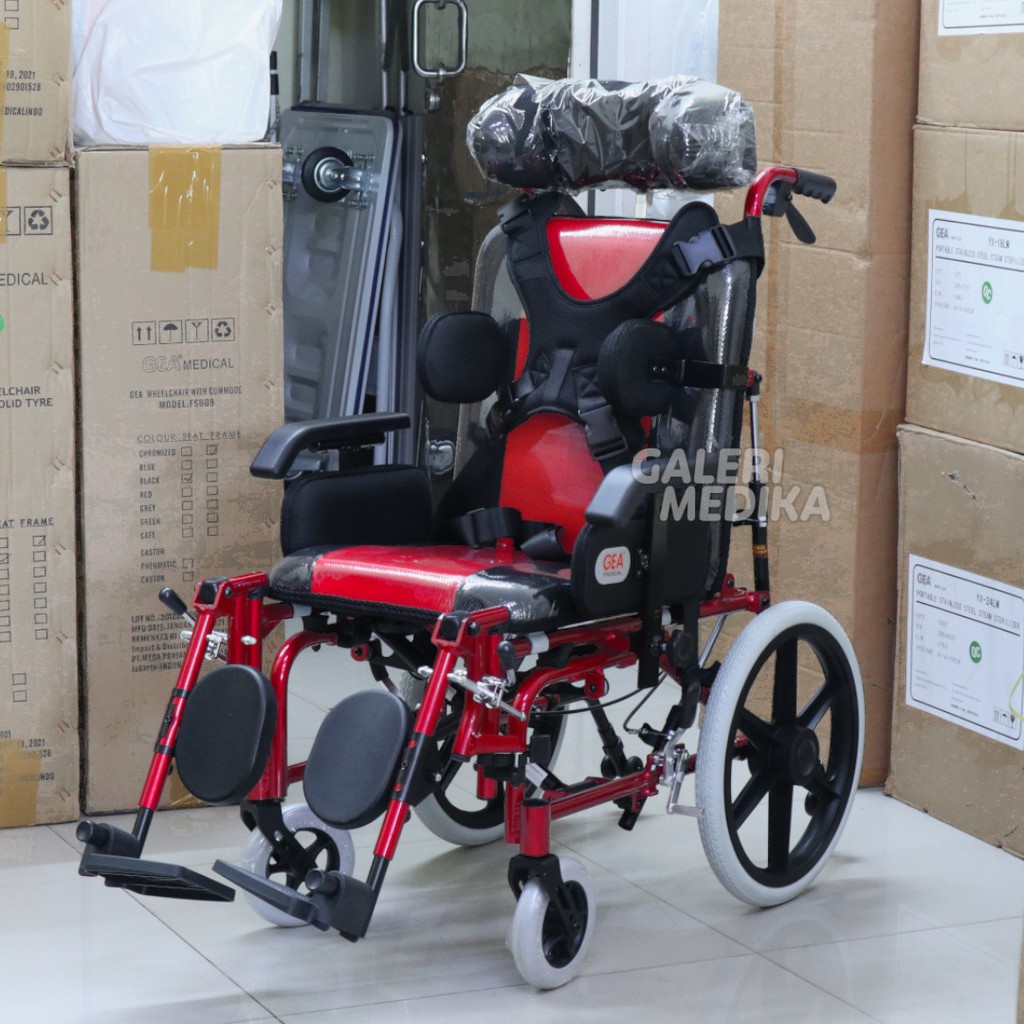 Kursi Roda Cerebral Palsy / Cerebral Palsy Wheelchair GEA FS 958 LBHP / FS958 / FS-958 - Kursi Roda CP