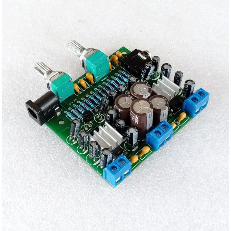 Modul power ampli 2.1 subwoofer TEA2025 cocok untuk miniatur sound mini power amplifier