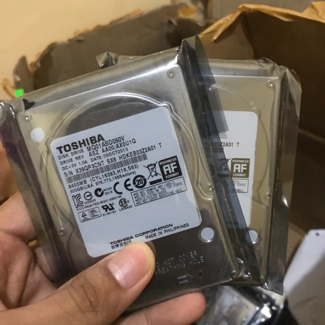 Harddisk laptop 500gb sata 9mm (Bukan slim)