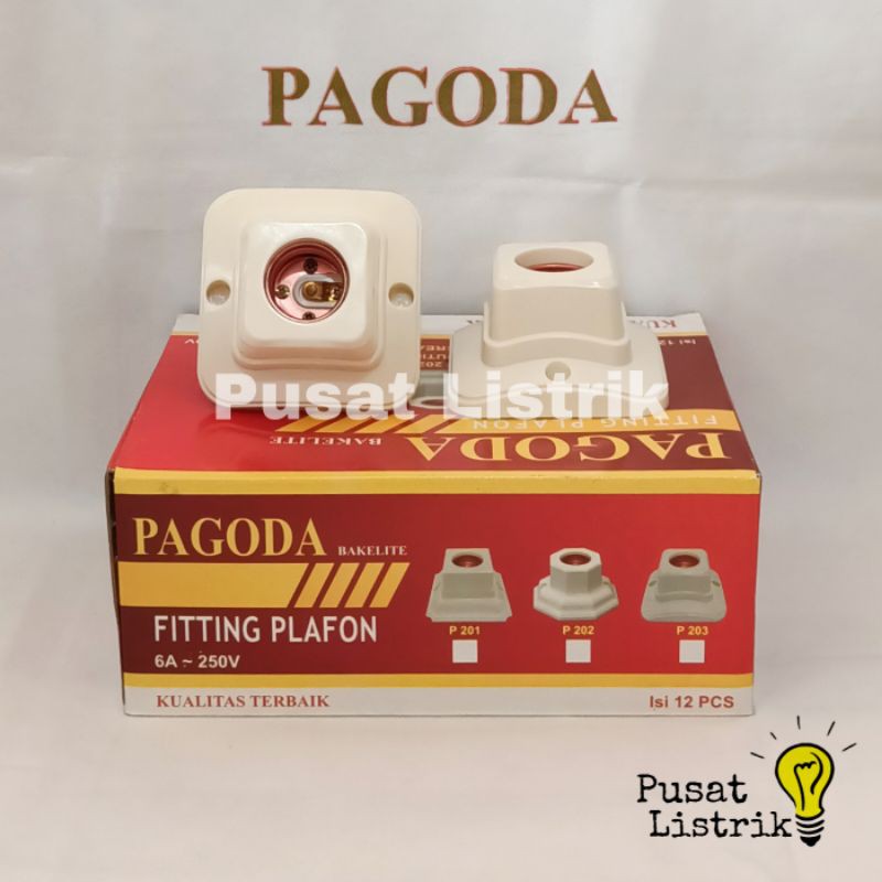 Fitting Plafon Segi 4 Oval Cream Pagoda Rumah Lampu Cream Pagoda Fitting Segi 4 Oval