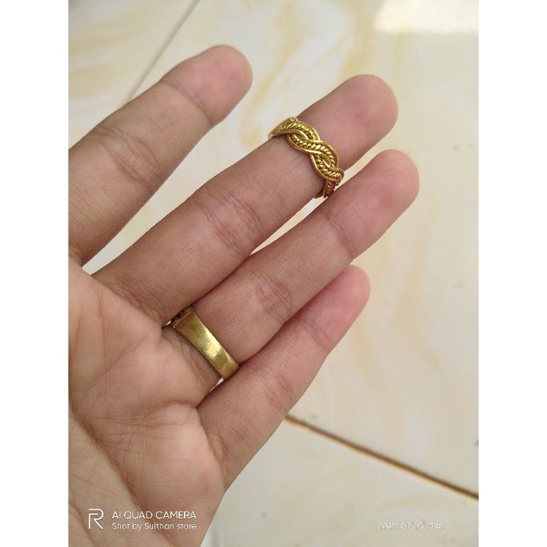 perhiasan cincin koin 91
