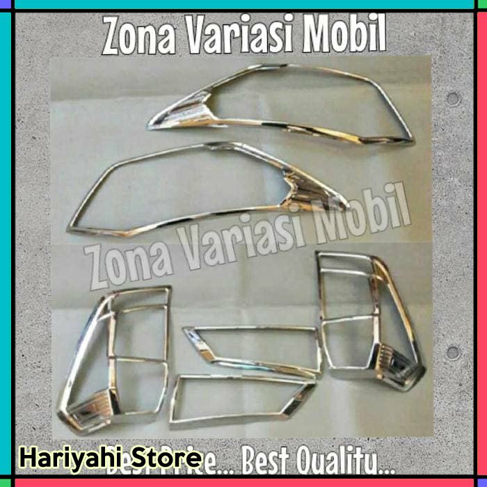Garnish List Lampu Sigra JSL Komplit Depan Belakang