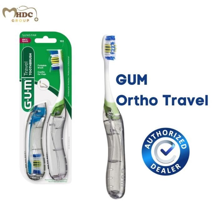 Gum Orthodontic Brush Travel (Sikat Gigi Behel / Kawat Gigi)