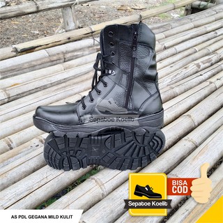 BARU!! SEPATU PDL GEGANA FULL KULIT - SEPATU PDL LARAS