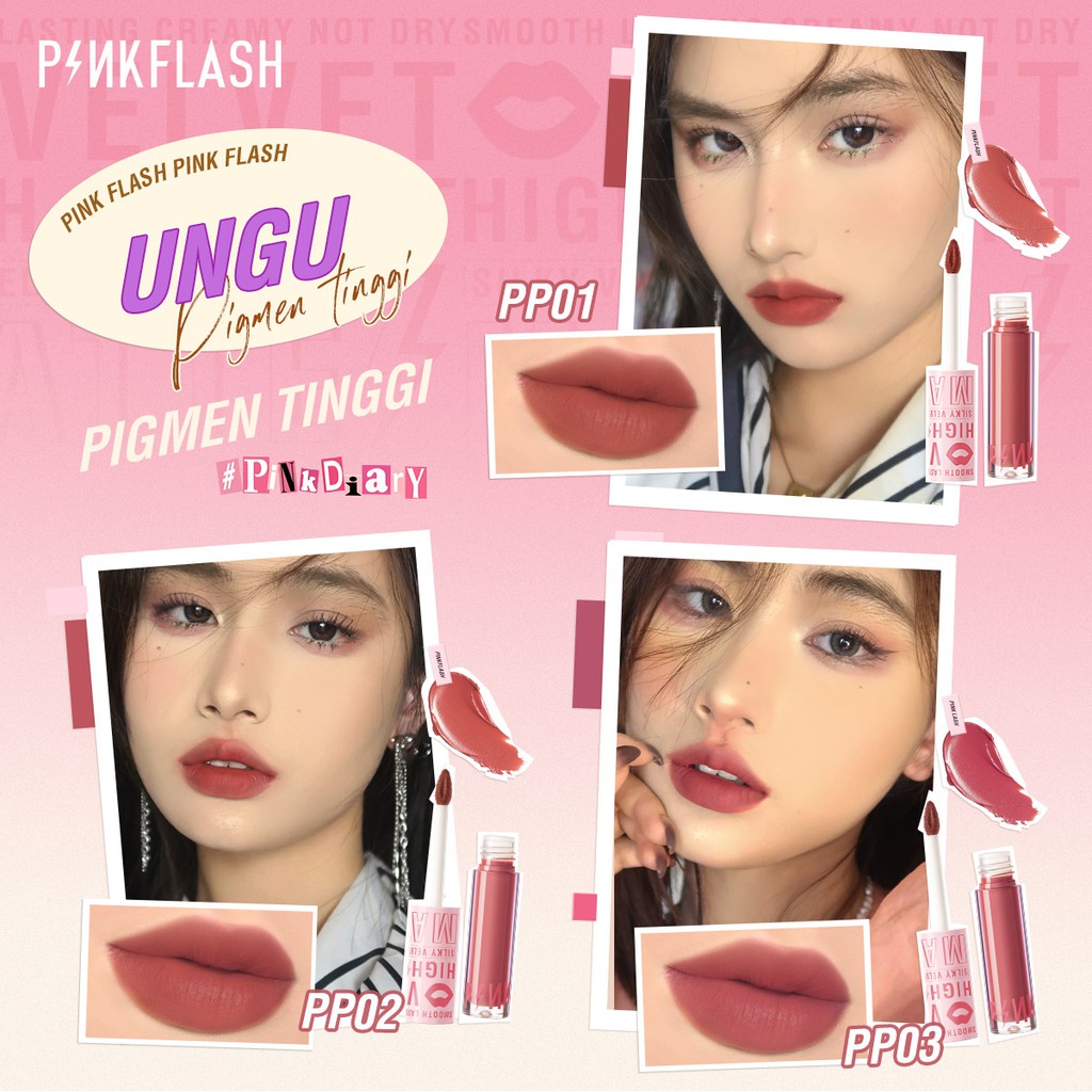 PINKFLASH PinkDiary Velvet Matte Lip Cream