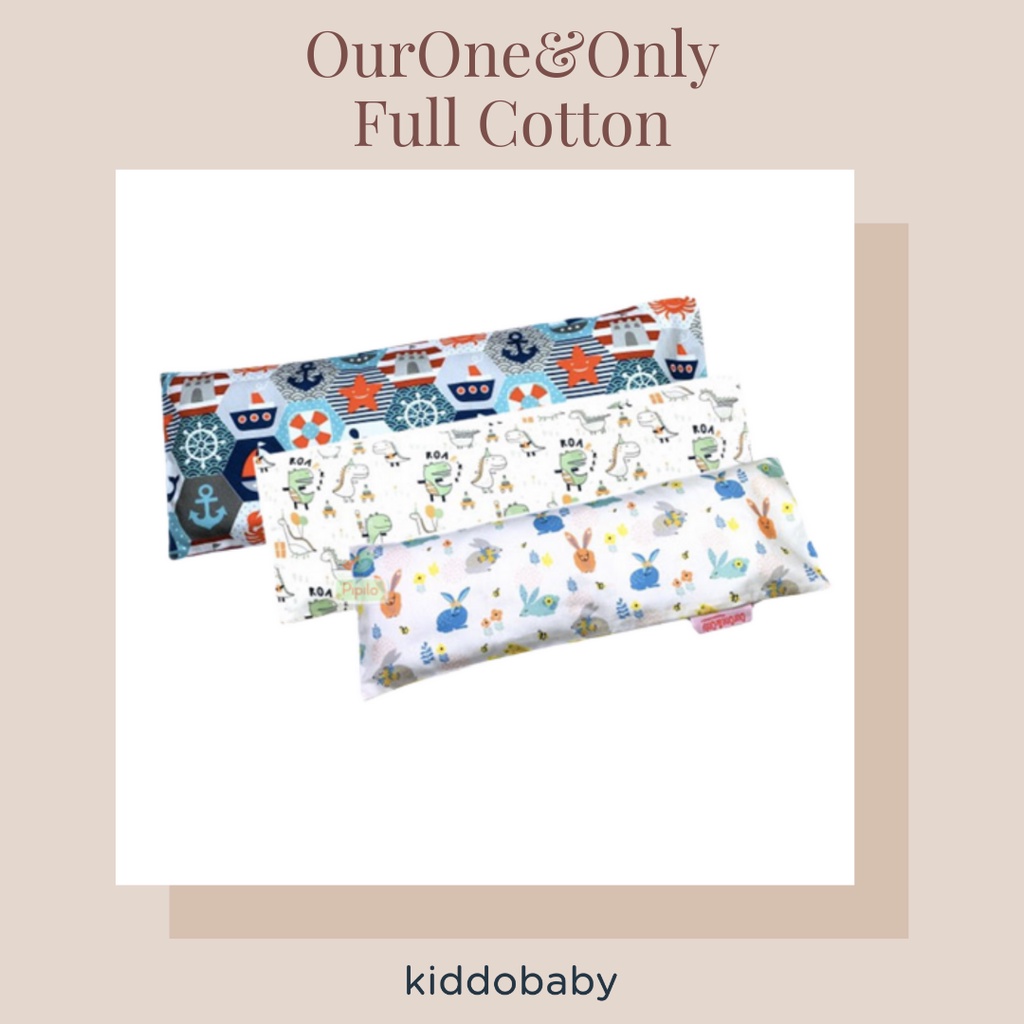 OurOne&amp;Only Full Cotton Buckwheat Husk Pillow Long | Bantal Kaget