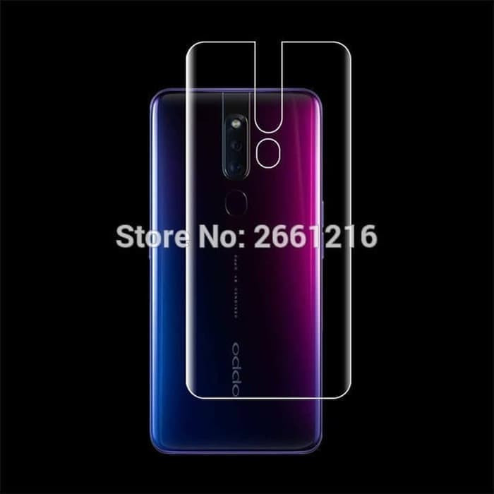 OPPO F11 / F11 PRO ANTI GORES BELAKANG BACK CLEAR HYDROGEL
