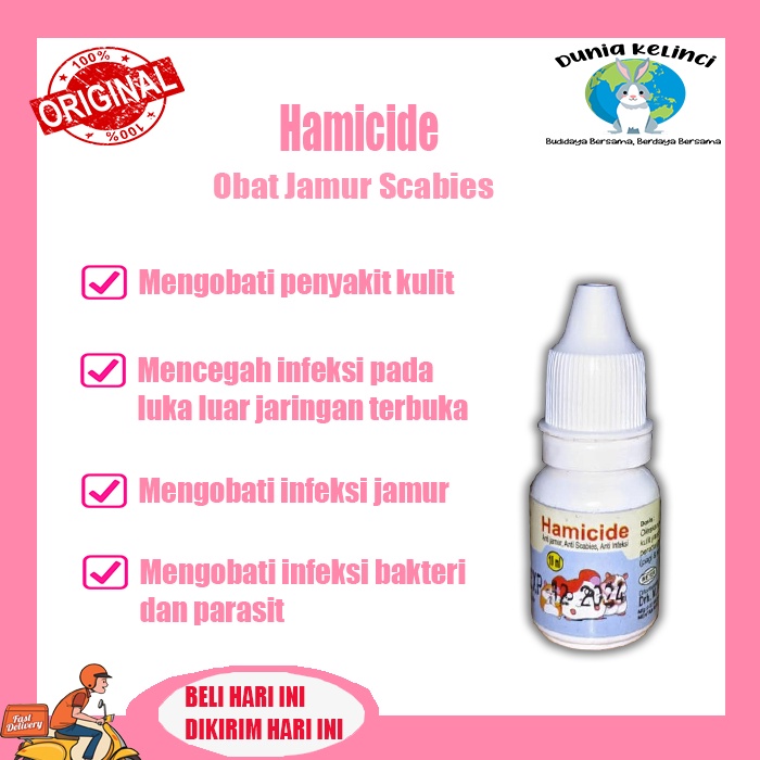 Hamicide Obat Jamur Scabies Hamster Obat Luar