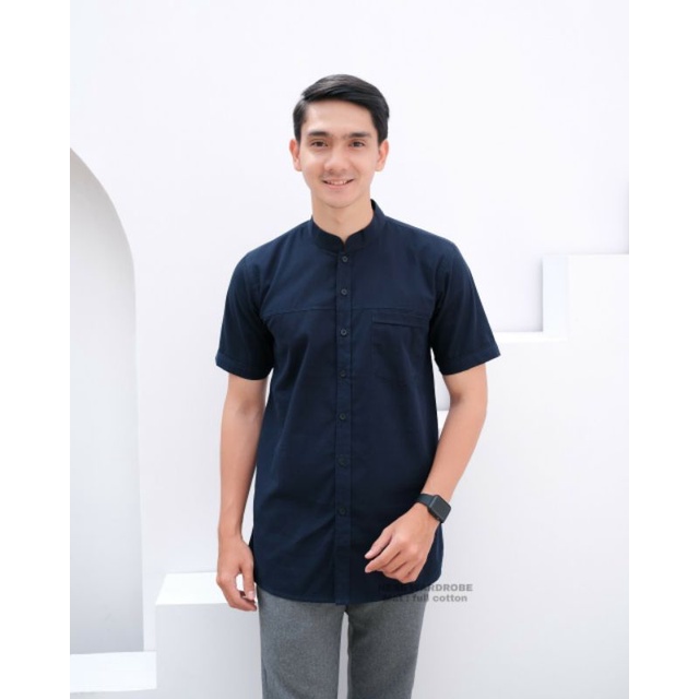 KEMEJA KOKO PRIA ~ BAJU MUSLIM ~ BAJU TAQWA ~ PAKAIAN MUSLIM