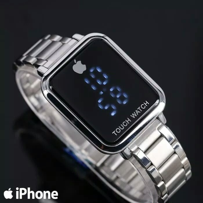 JAM TANGAN MURAH UNISEX RANTAI APPLE IPHONE KAPSUL // AP017