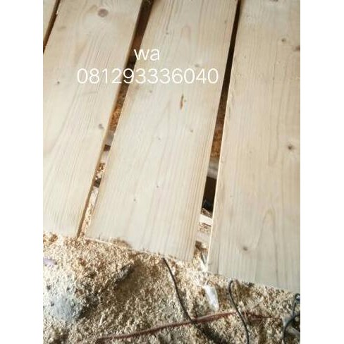 ✬ PAPAN KAYU JATI BELANDA 120X20X2 ◊