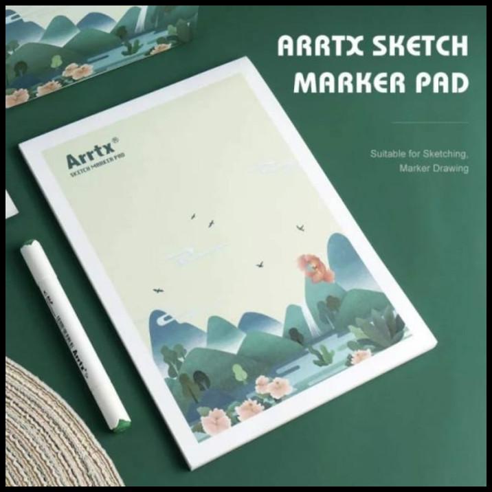 

Al01 - Arrtx Sketch Marker Pad 120Gsm 30Lbr