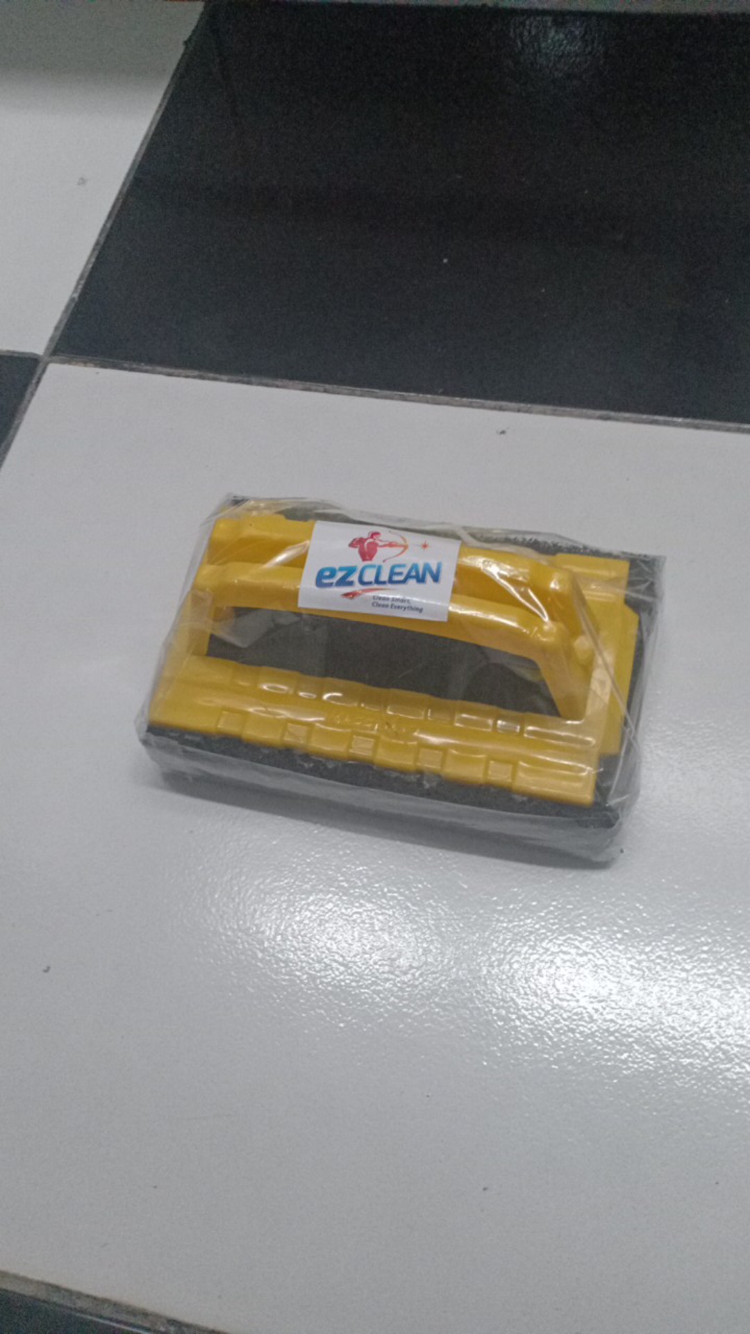 Ezclean Black Pad Sikat Lantai Sikat Keramik Porselen Sikat Kamar Mandi Kloset Scouring Pad Premium