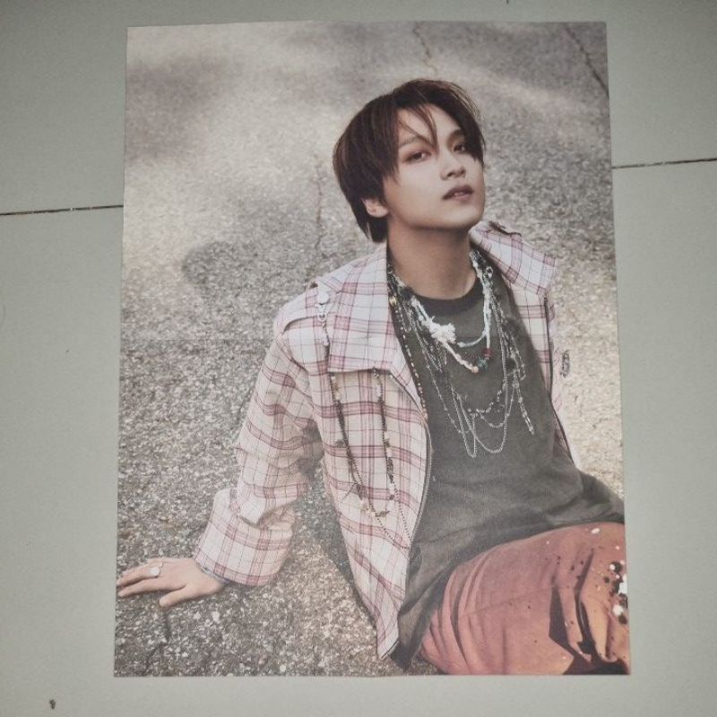 FOLDED POSTER (FP) NCT DREAM HOT SAUCE HAECHAN CHILLING VER.