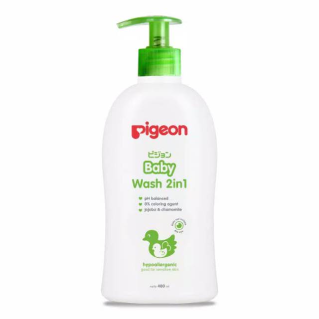 P003 Pigeon Baby Wash 2in1 Sabun Mandi Cair Bayi Kulit Sensitif Original Murah Shopee Indonesia