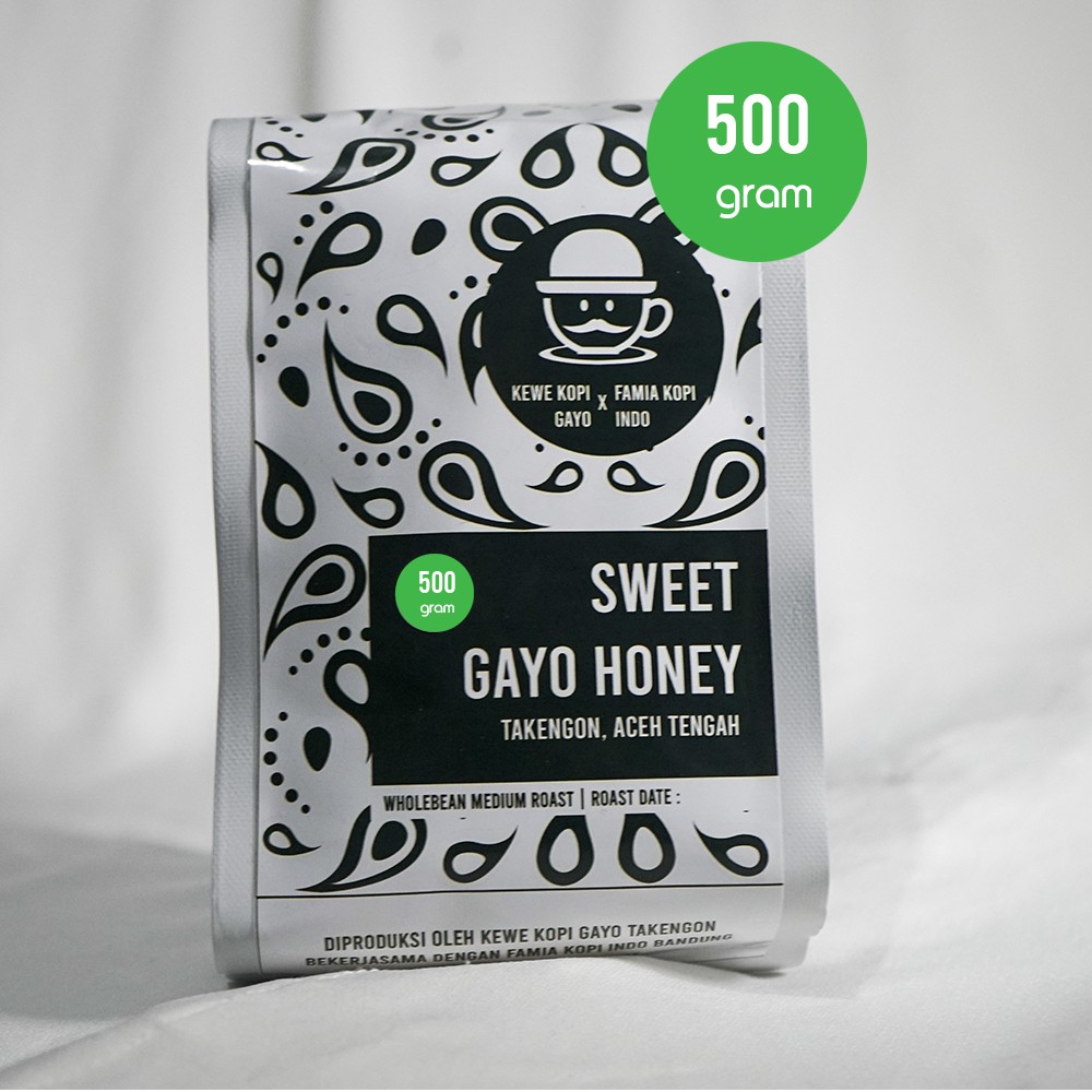 

Kopi Gayo Aceh HONEY 500 gram [Roasted Bean]