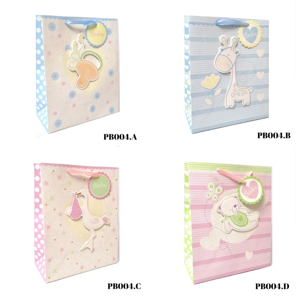 

Minicart Paper Bag Tas Souvenir Baby Gift Bag - BGBPB