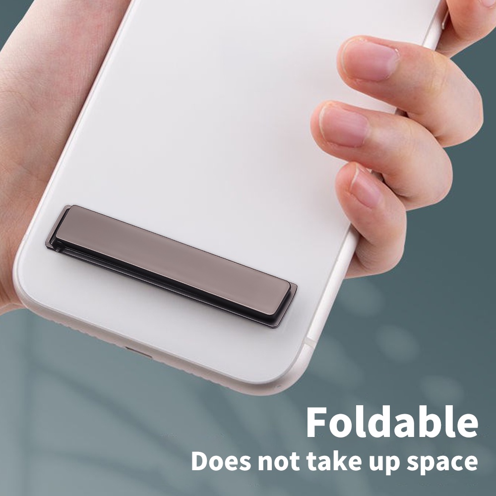 Stand Holder Handphone / Tablet Universal Magnetik Invisible Bisa Dilipat