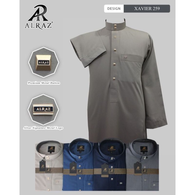 jubah ALRAZ semi woll