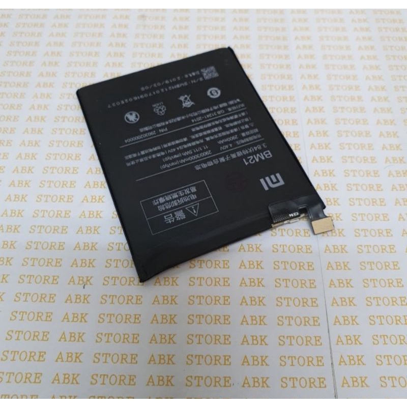 BATTERY BATRE BATRAI BATERAI XIAOMI MI NOTE 5  MI NOTE BAMBU BM21 ORIGINAL