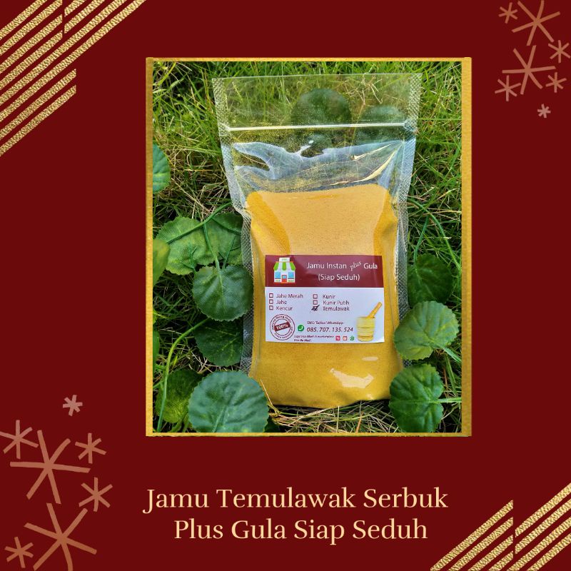 

Temulawak Bubuk Plus Gula Siap Seduh 250 gr