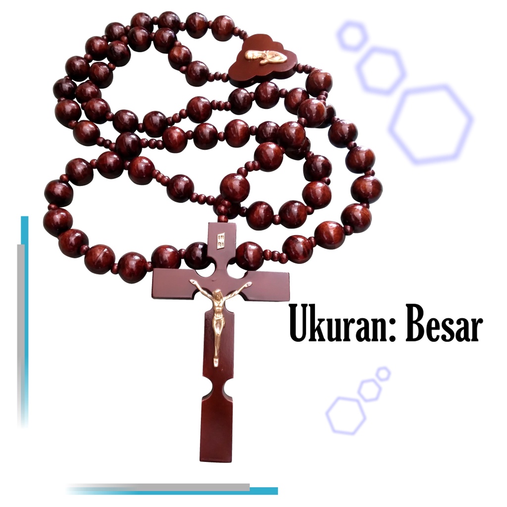 Rosario Dinding BESAR/Rosario Dinding Rumah/Rosario Hiasan Dinding Katolik