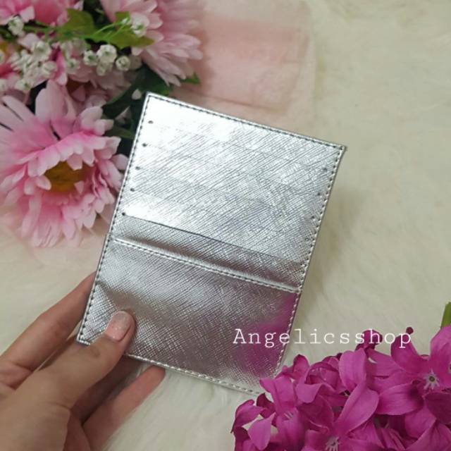 Card holder 12 slot silver/ dompet kartu / dompet wanita / card wallet