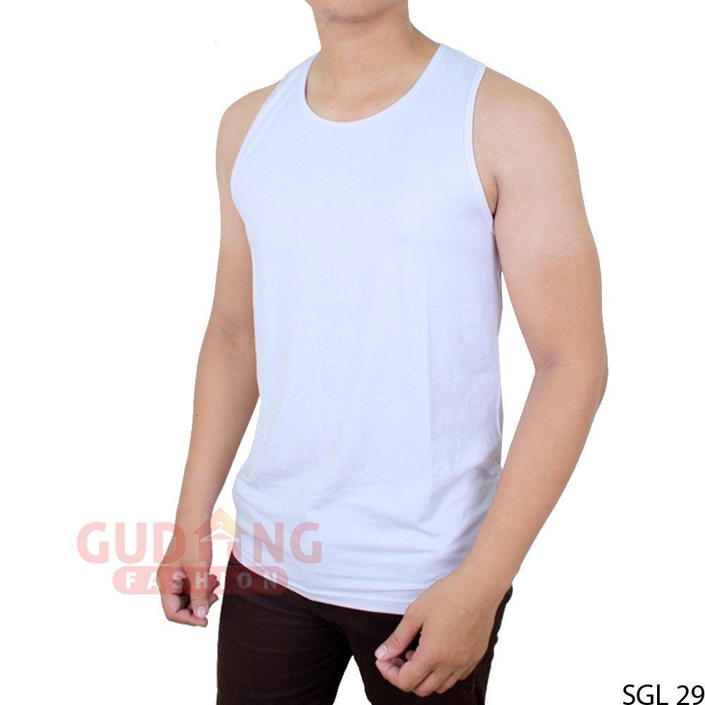 Kaos Singlet Polos Spandek - SGL 29