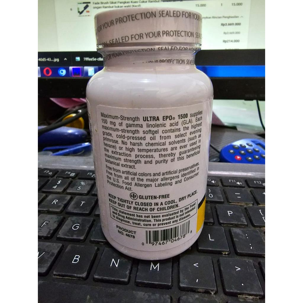 Natures Nature's Plus ULTRA EPO 1500 MG isi 60 softgels