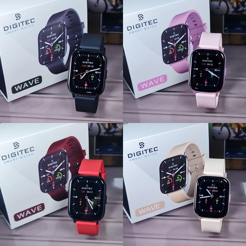 Jam tangan DIGITEC WAVE Smartwatch Original