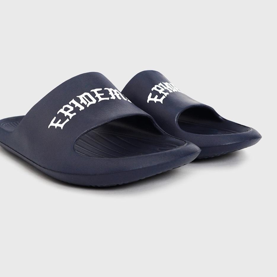 ❆ Epidemic Slide Sandal Navy Goth ♀