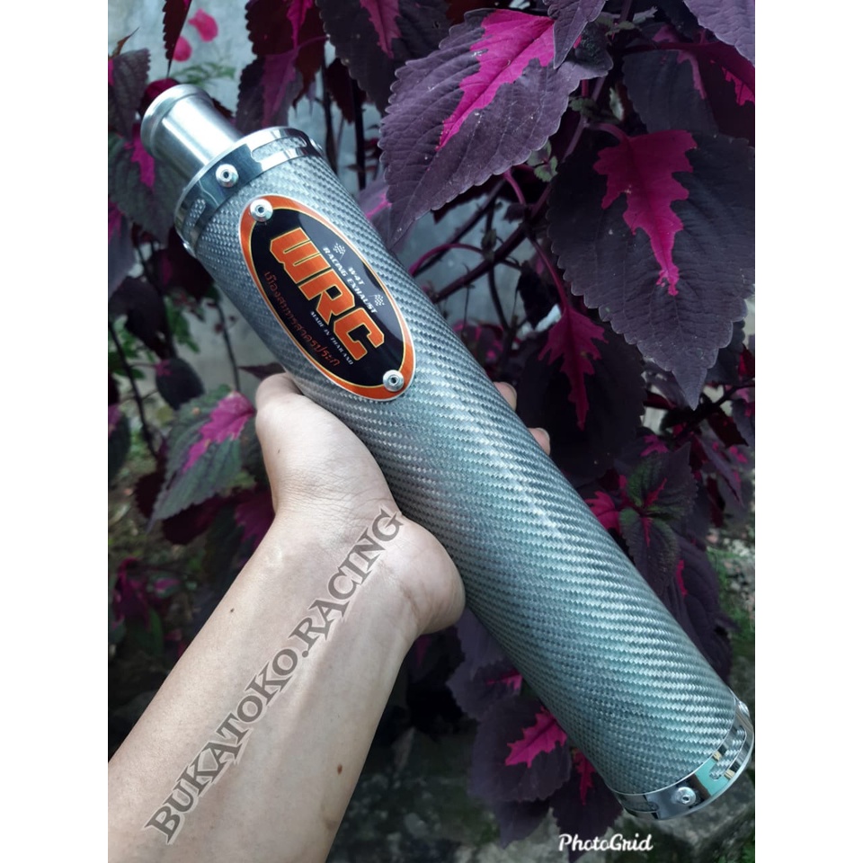 selencer silincer knalpot 2tak karbon kevlar Wat Racing thailand