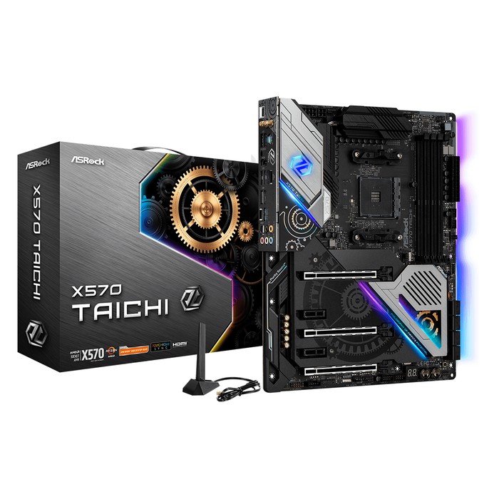 Motherboard ASRock X570 Taichi (AM4, AMD Premium X570, DDR4, USB3.2, SATA3)