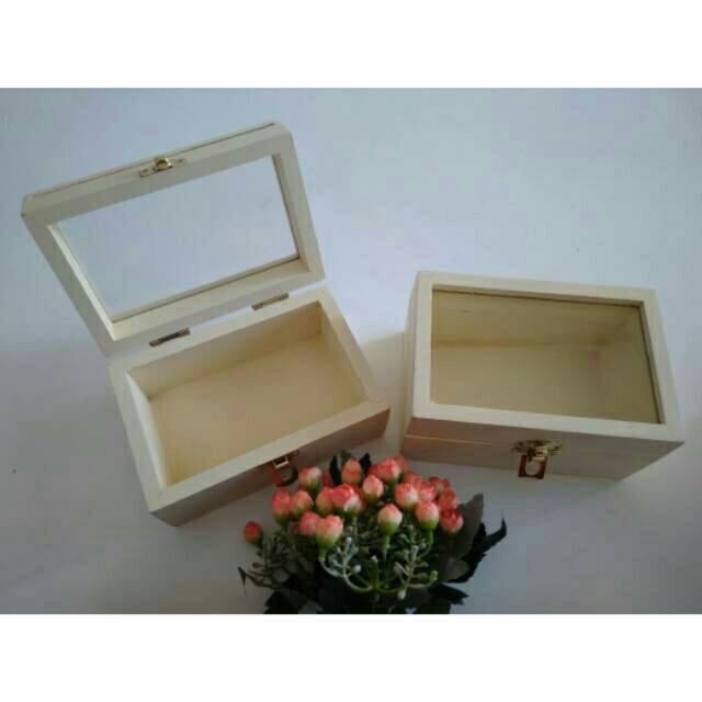 BA046 Kotak mahar kotak perhiasan ring box kosongan