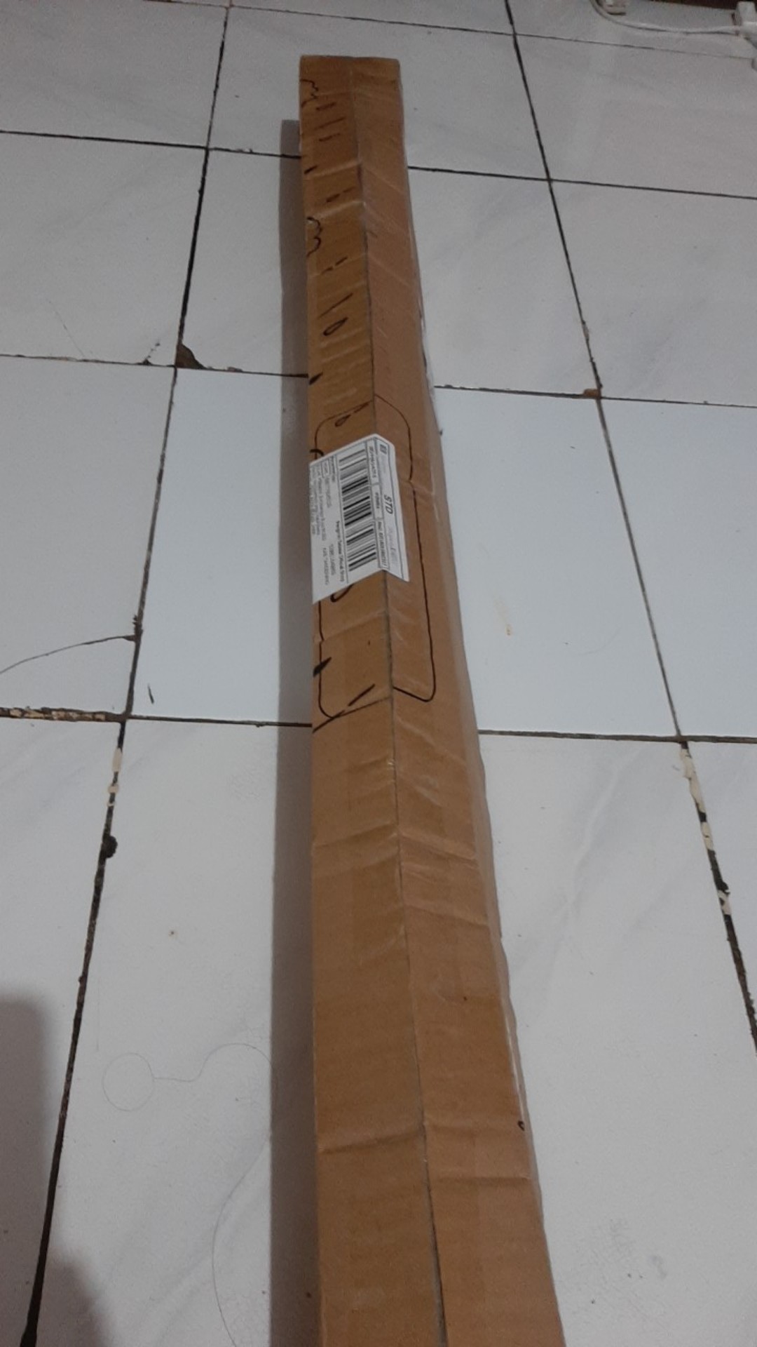 Tabasa Payung Golf Polos Lapis Silver Anti Uv