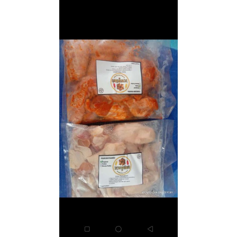 

Chicken wings / Sayap Ayam / Spicy Chicken / Original