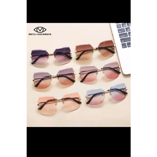 kacamata tanpa bingkai / kacamata