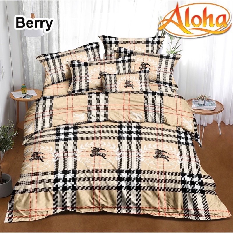 (BISA COD) SPREI INTERNAL ALOHA UK 180*200 CM DIJAMIN TIDAK LUNTUR