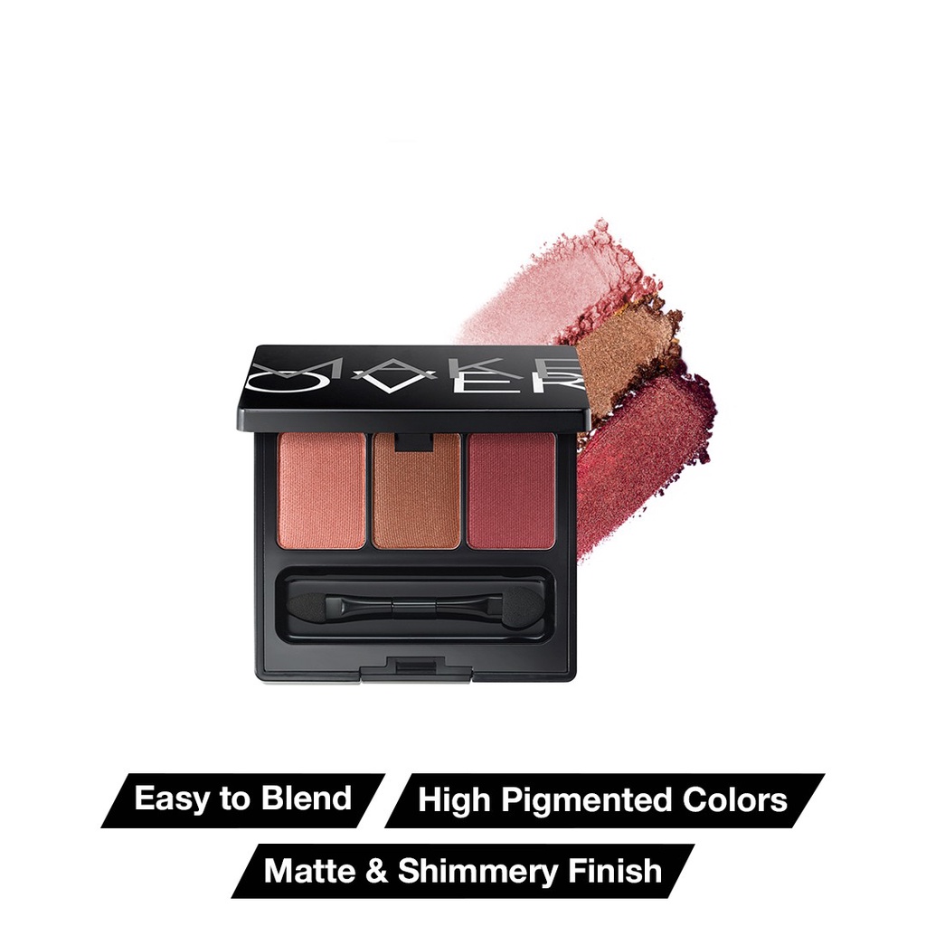 `ღ´ PHINKL `ღ´ 🅼🅰🅺🅴 🅾🆅🅴🆁 Make over Trivia Eyeshadow pewarna mata sultan kualitas premium
