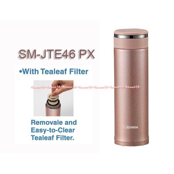 Zojirushi Sm-Jte46 Botol Minum Botol Thermos Mug Botol Termos Mampu Menahan Panas Dan Dingin 460mL